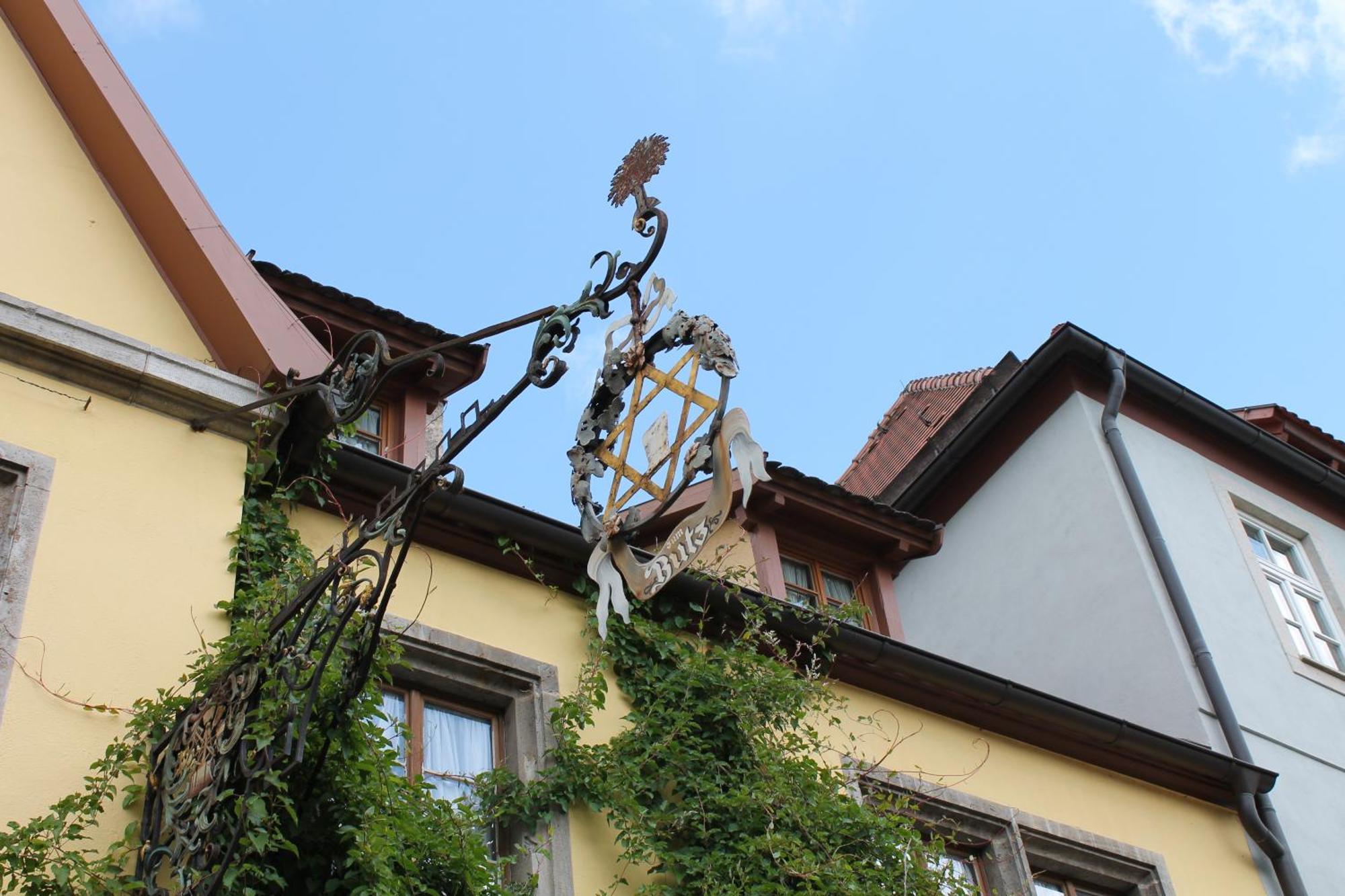 Gasthof Butz Rothenburg ob der Tauber Bagian luar foto