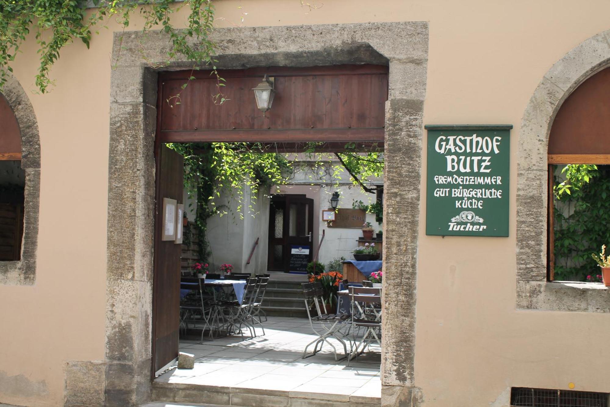 Gasthof Butz Rothenburg ob der Tauber Bagian luar foto
